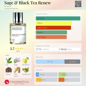 Sage & Black Tea Renew Dossier